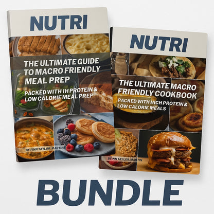 Macro Friendly Recipe Book Bundle *Great Value