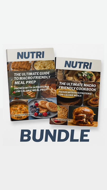 Macro Friendly Recipe Book Bundle *Great Value